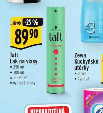 Jip Taft lak na vlasy nabídka