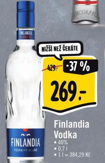 Jip Finlandia vodka nabídka