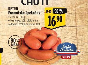 Albert Retro farmářské špekáčky nabídka