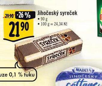Albert Jihočeský syreček nabídka