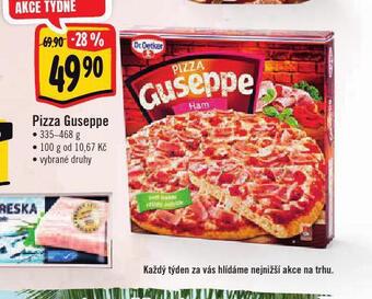Albert Pizza guseppe nabídka