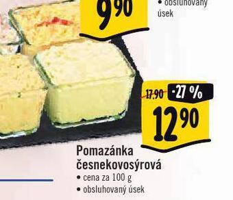 Albert Pomazánka česnekovosýrová nabídka