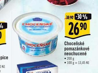 Albert Choceňské pomazánkové neochucené nabídka