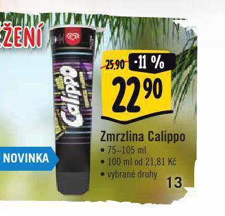 Albert Zmrzlina calippo nabídka