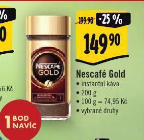 Albert Nescafé gold nabídka