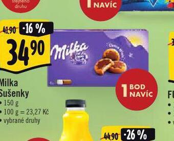 Albert Milka sušenky nabídka