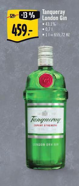 Albert Tanqueray london gin nabídka