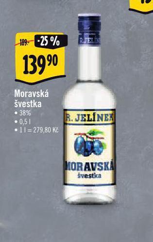 Albert Moravská švestka nabídka