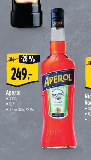 Albert Aperol nabídka