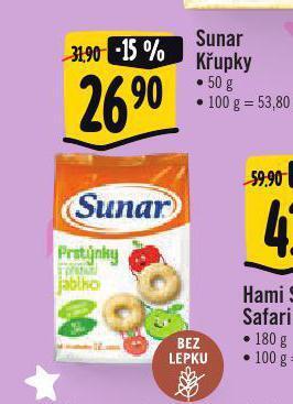 Albert Sunar křupky nabídka
