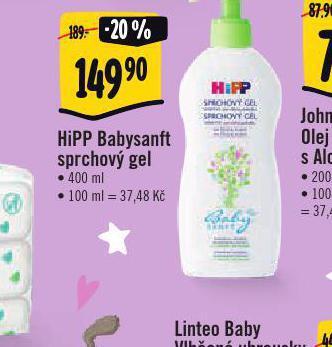 Albert Hipp babysanft sprchový gel nabídka