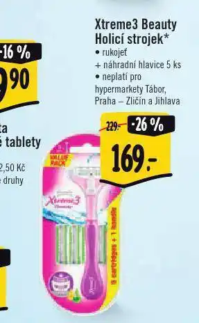 Albert Xtreme3 beauty holicí strojek nabídka