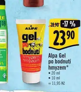 Albert Alpa gel proti bodnutí hmyzem nabídka