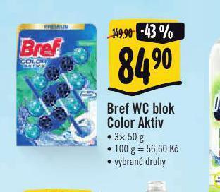 Albert Bref wc blok color aktiv nabídka