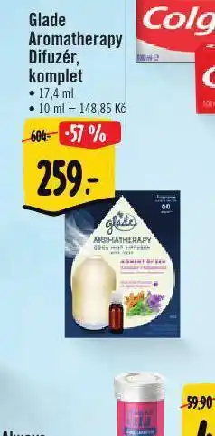 Albert Glade aromatherapy difuzér, komplet nabídka