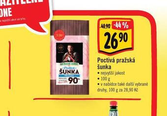 Albert Poctivá pražská šunka nabídka