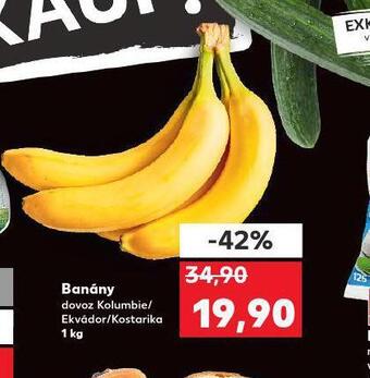 Kaufland Banány nabídka