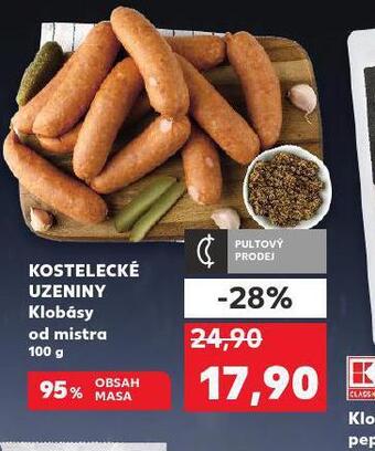 Kaufland Klobásy od mistra nabídka