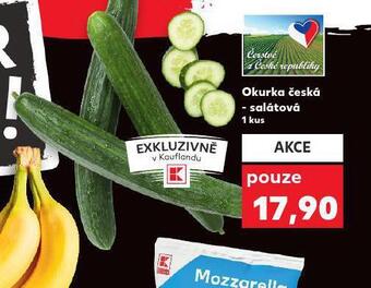 Kaufland Okurka salátová nabídka