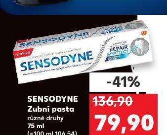 Kaufland Sensodyne zubní pasta nabídka