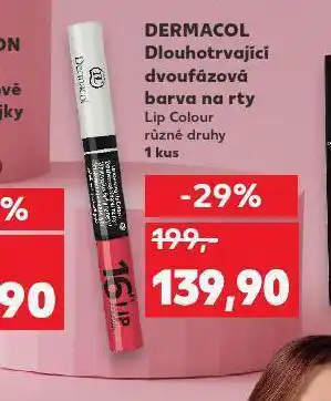 Kaufland Dermacol barva na rty nabídka