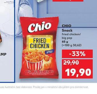 Kaufland Chio snack nabídka