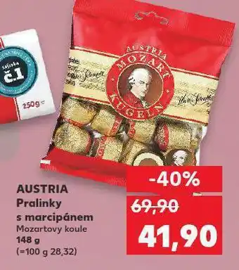 Kaufland Austria pralinky s marcipánem nabídka