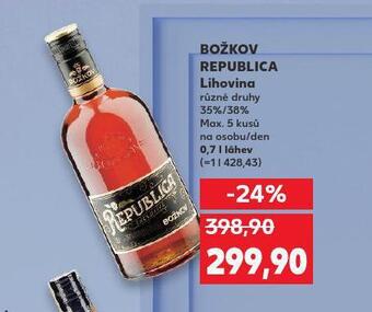 Kaufland Božkov republica nabídka