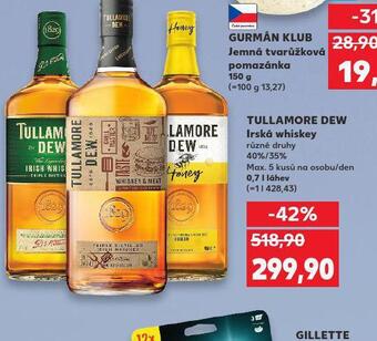 Kaufland Tullamore dew 40% nabídka