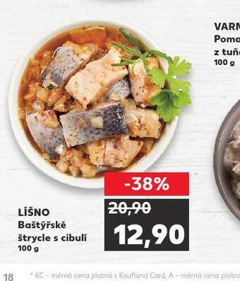 Kaufland Baštýřské štrycle s cibulí nabídka