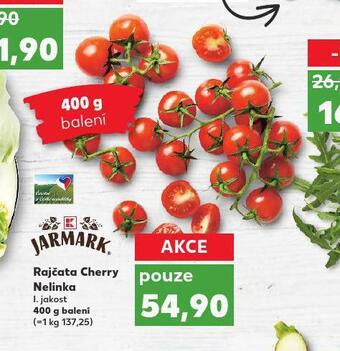 Kaufland Rajčata cherry nelinka nabídka