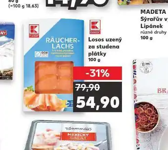 Kaufland Losos uzený za studena nabídka