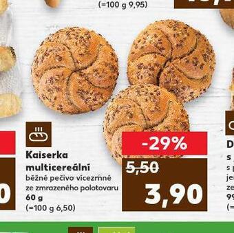 Kaufland Kaiserka multicereální nabídka