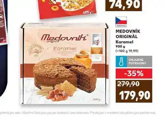 Kaufland Medovník originál karamel nabídka