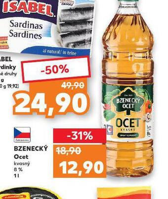 Kaufland Bzenecký ocet nabídka