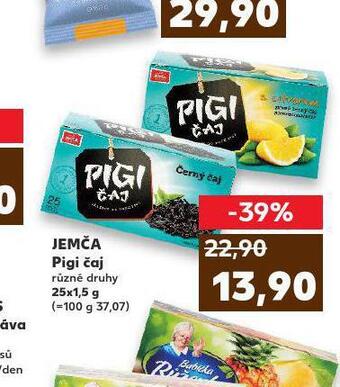 Kaufland Jemča pigi čaj nabídka