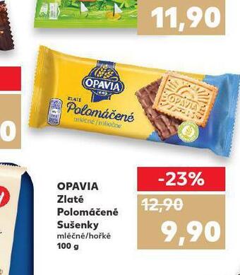 Kaufland Opavia zlaté polomáčené nabídka
