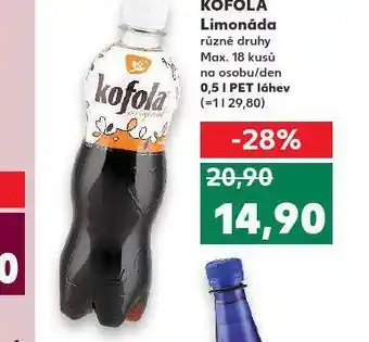 Kaufland Kofola 0,5 l nabídka