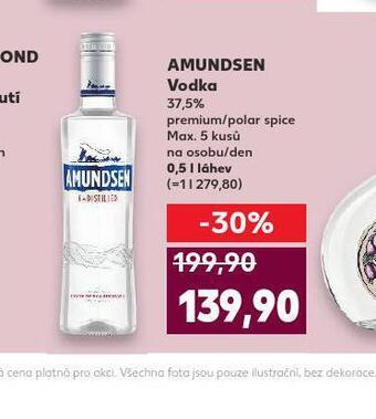 Kaufland Amundsen vodka nabídka
