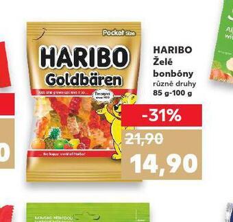 Kaufland Haribo želé bonbóny nabídka