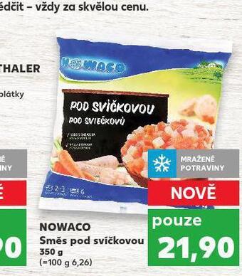 Kaufland Nowaco směs pod svíčkovou nabídka
