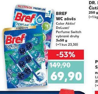 Kaufland Bref wc závěs nabídka