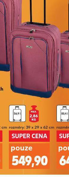 Kaufland Kufr na kolečkách nabídka