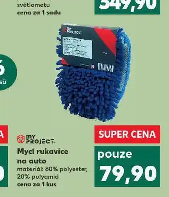 Mycí rukavice na auto