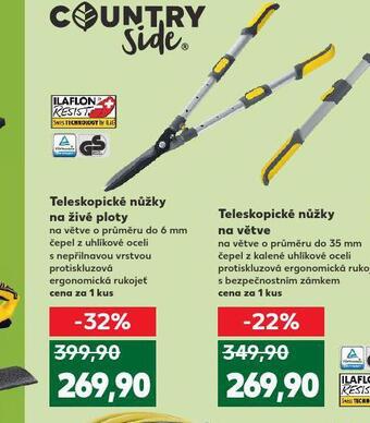 Kaufland Teleskopické nůžky na živé ploty nabídka
