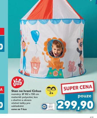 Kaufland Stan na hraní cirkus nabídka