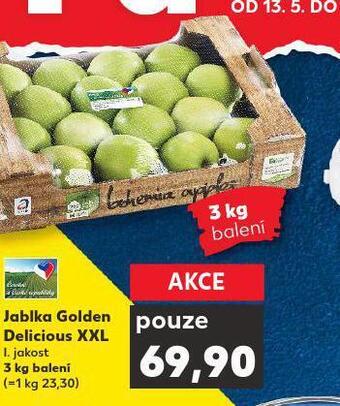 Kaufland Jablka golden delicious nabídka