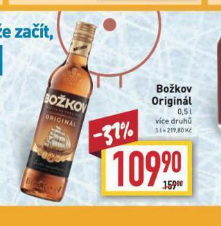 Billa Božkov original nabídka