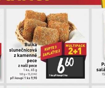 Billa Bulka slunečnicová z kamenné pece nabídka