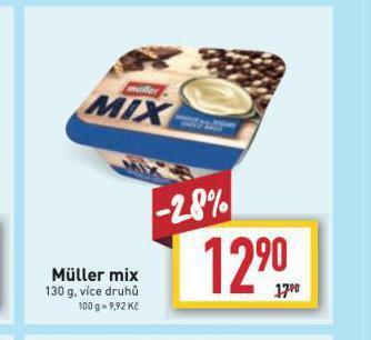 Billa Müller mix nabídka